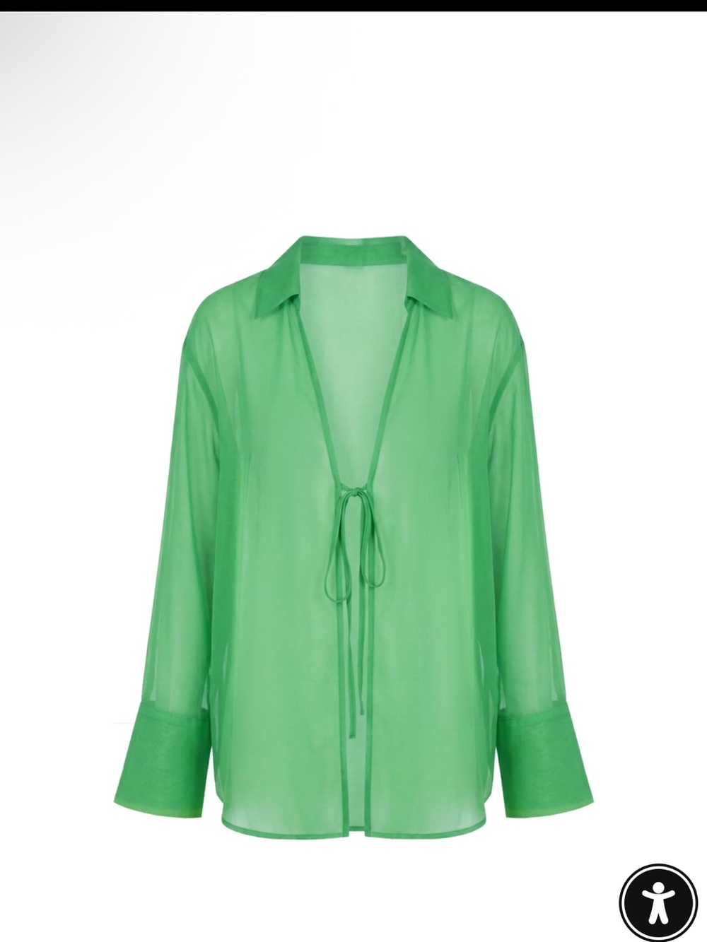 Solid & Striped The Jaclyn Tunic in Turtle Green Large